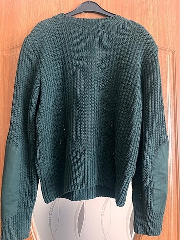 m Beden yeşil Renk H&M Yeşil Triko Kazak