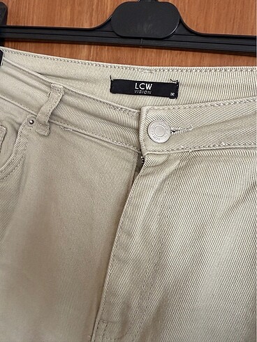 LC Waikiki LCW Mint Yeşili Keten Pantolon