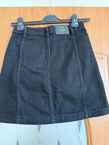 xs Beden stradivarius siyah etek