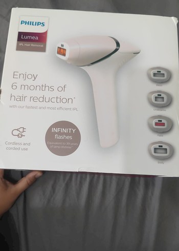 Philips Lumea IPL Lazer Epilasyon Cihazı Beyaz