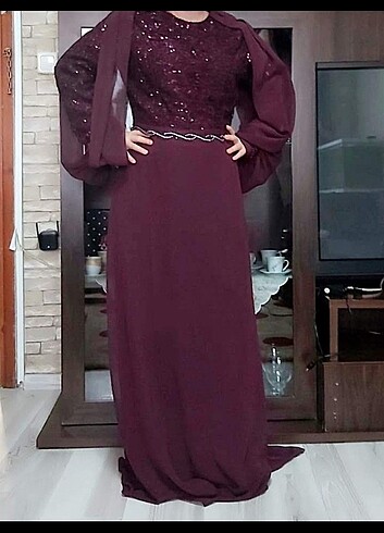 Kadın tesettür abiye