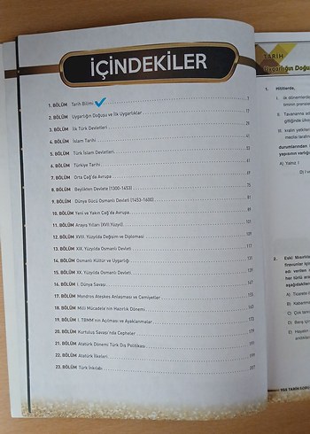 YKS Tarih Soru Bankası MOSO Class Seri - Görsel 2