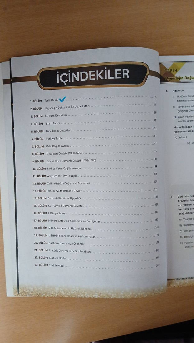 YKS Tarih Soru Bankası MOSO Class Seri - Görsel 2