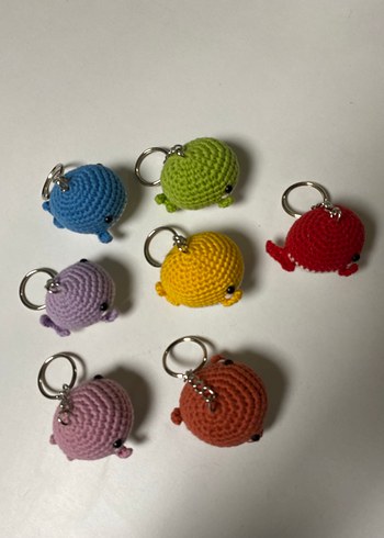 Amigurumi  balık Anahtarlık - Görsel 3