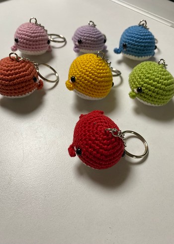 Amigurumi  balık Anahtarlık - Görsel 2
