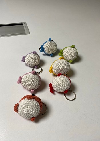 Amigurumi  balık Anahtarlık - Görsel 5