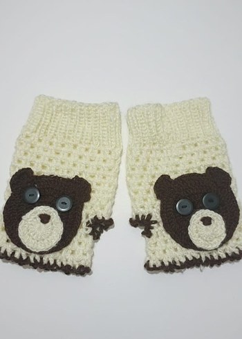 Bohem Tarz  Örgü Kadın Eldiveni - Görsel 2