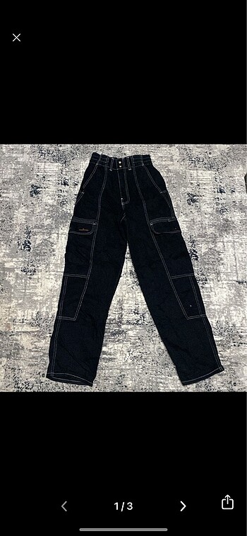 Relaxed skate jean