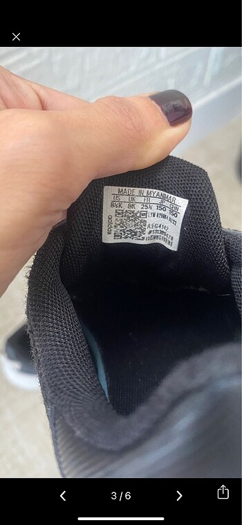 25 Beden Adidas Çocuk Ayakkabı