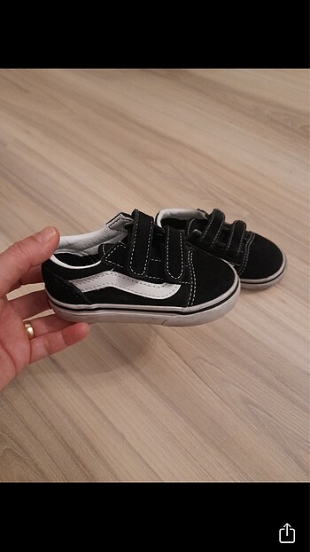 22 Beden Orjinal vans marka bebek ayakkabısı