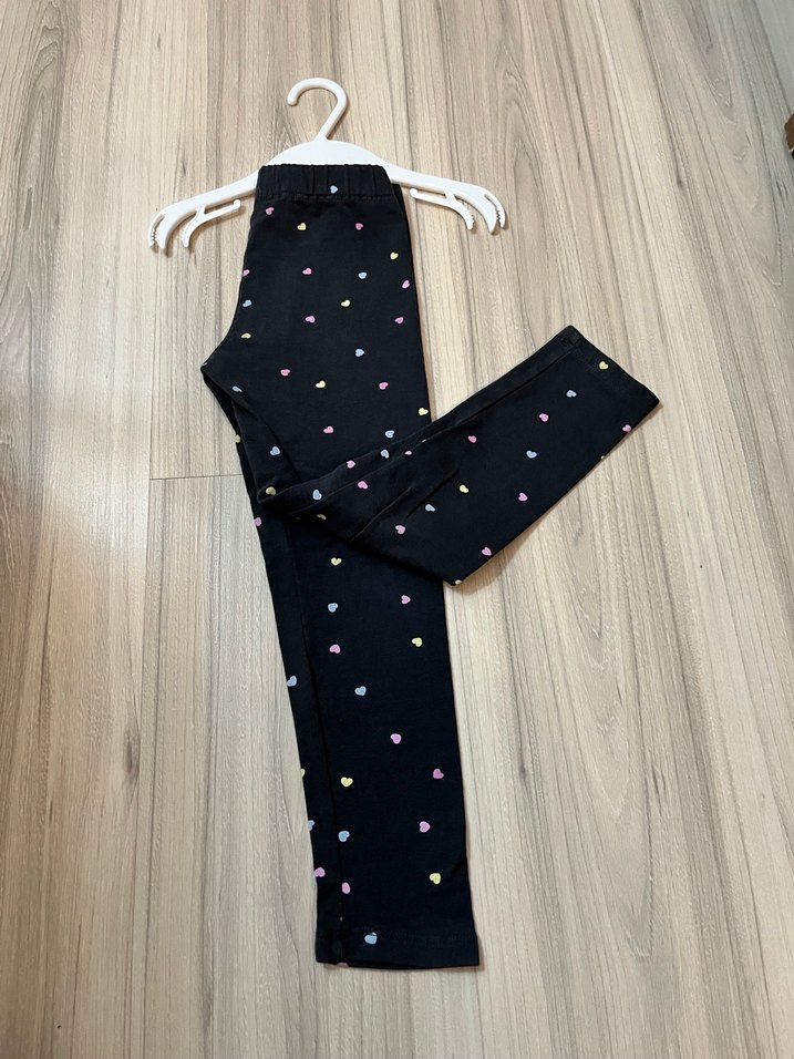 Kız Çocuk Çok Renkli Desenli Tayt - Görsel 3