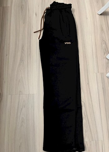 Siyah Unisex Süet Jogger Eşofman Altı - Görsel 4