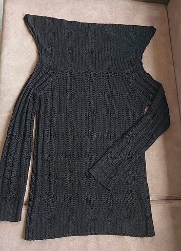 xl Beden Straplez yaka tunik