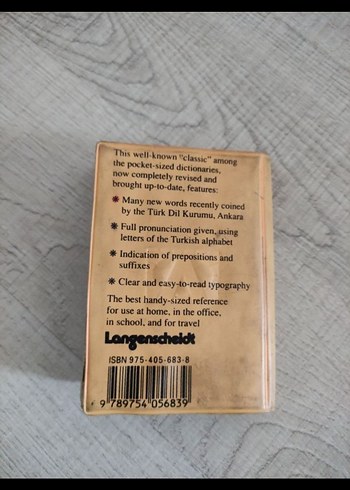 Langenscheidt İngilizce-Türkçe Sözlük - Görsel 2