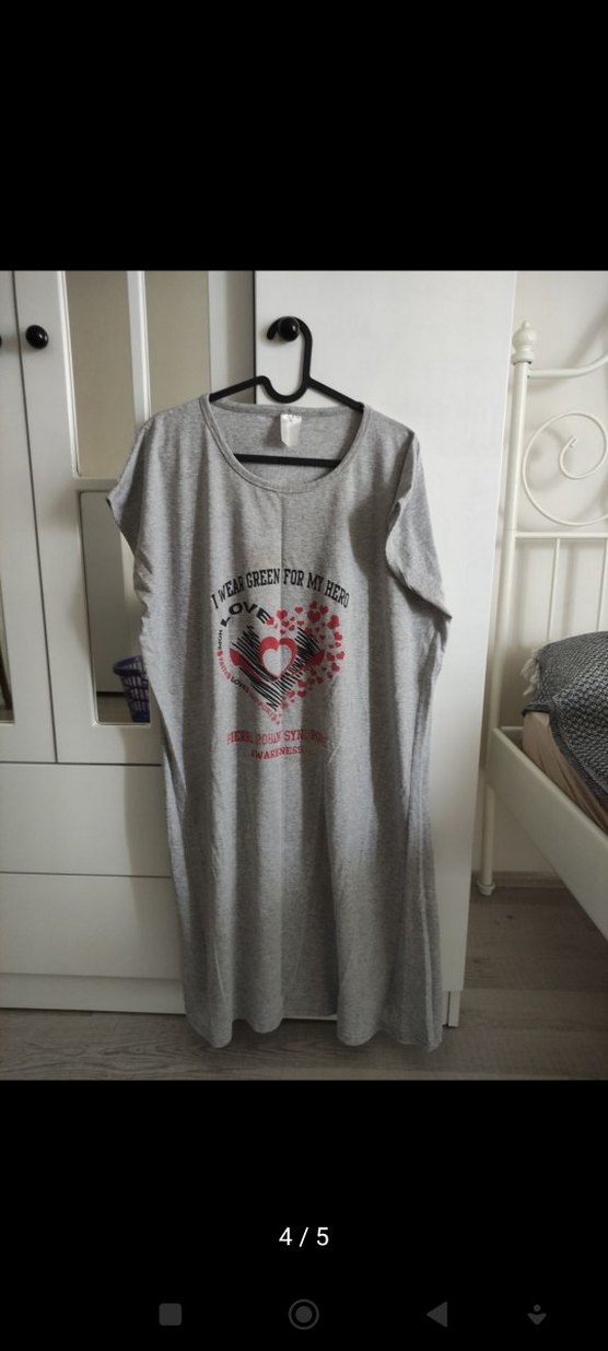 İKİ ADET EV GİYİM TİŞÖRT/ELBİSE - Görsel 4