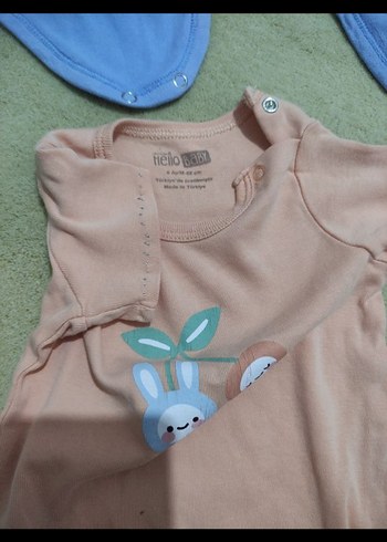 Pamuklu Bebek Body Seti - Görsel 2