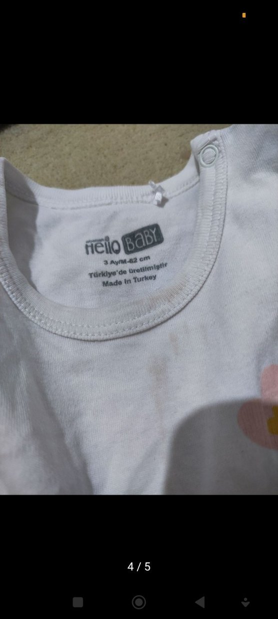 Pamuklu Bebek Body Seti - Görsel 4