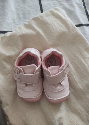 Pembe Kız Bebek İlk Adım Ayakkabısı - Görsel 2