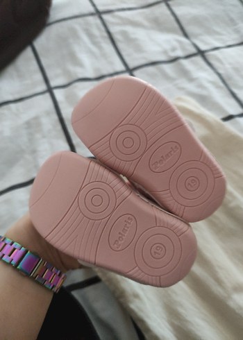 Pembe Kız Bebek İlk Adım Ayakkabısı - Görsel 4