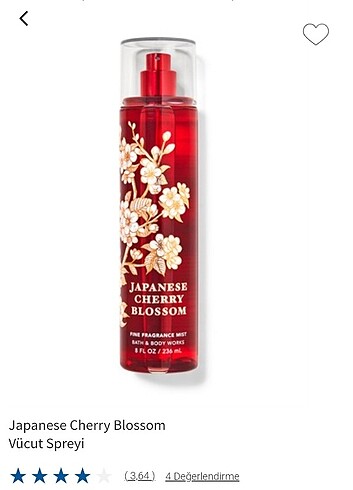 Bath & Body Works Japanese Cherry Blossom