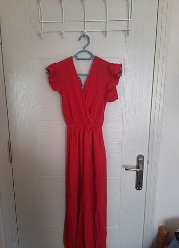 36 Beden Kırmızı elbise