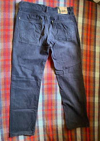 30 Beden gri Renk Gri Erkek Regular Fit Denim Pantolon