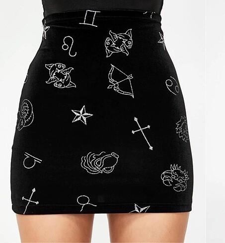 Zara kadife etek bluz takımı
