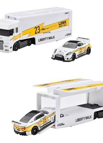 Hot Wheels team transport nissan gtr #56 liberty walk 