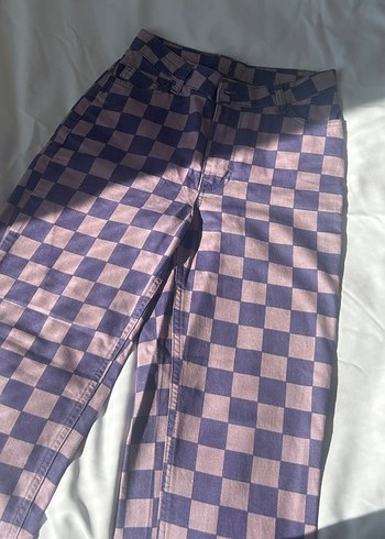 American Vintage Mor Kareli vintage Pantolon