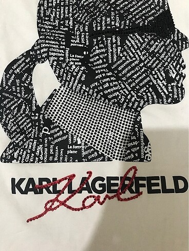 s Beden karl lagerfeld marka tısort
