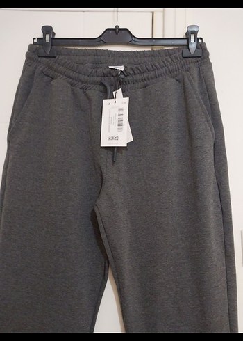 Gri  Erkek  Rahat Kesim Eşofman Altı - Görsel 3