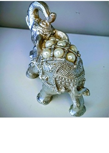 Fil Biblo incili gümüş renkli - Görsel 4