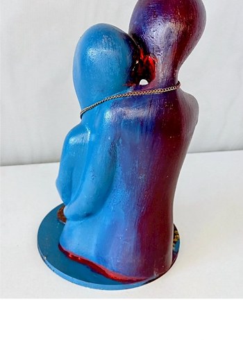 tütsülük bordo mavi geri akışlı - Görsel 3