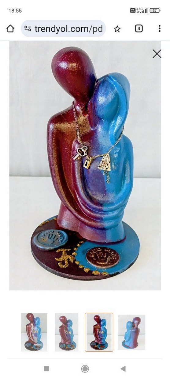 tütsülük bordo mavi geri akışlı - Görsel 4