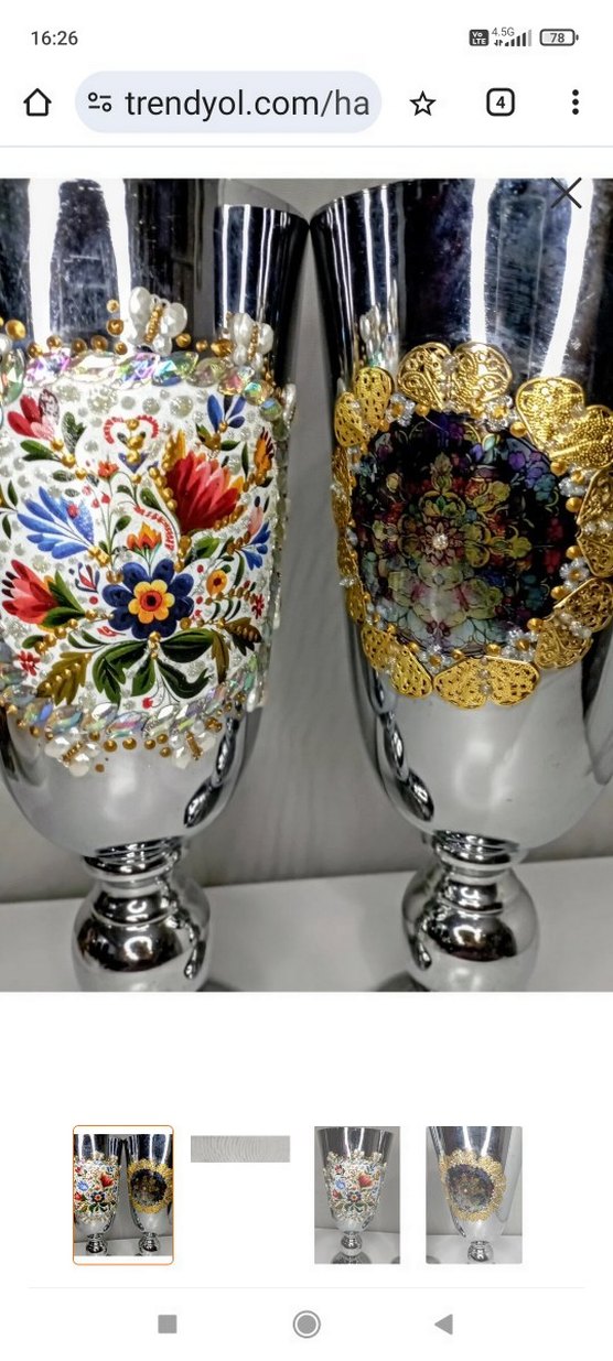 nişan söz dekor organizasyon vazo - Görsel 2