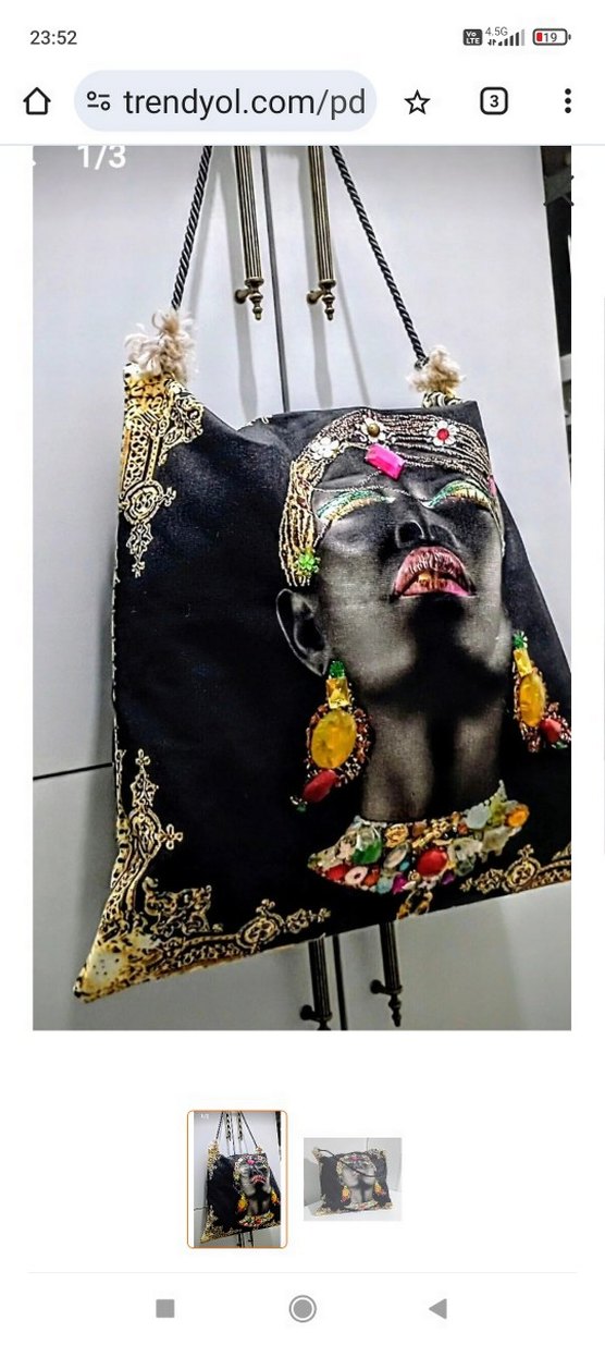 Etnik Desenli Bohem Çanta - Görsel 2