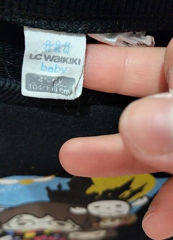 5 Yaş Beden LCW erkek çocuk sweatshirt 