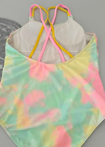 LC Waikiki Lcw Kız Çocuk Pastel Renkli Bağlamalı Mayo