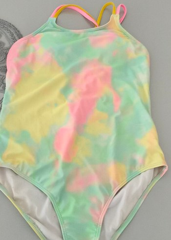 Lcw Kız Çocuk Pastel Renkli Bağlamalı Mayo