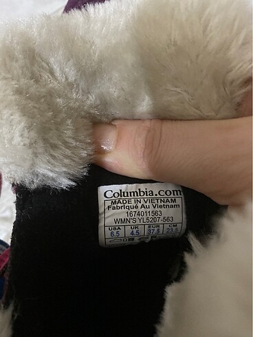 37,5 Beden Columbia bot
