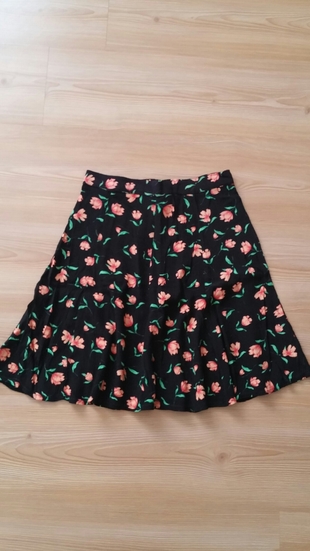 çiçekli mini etek