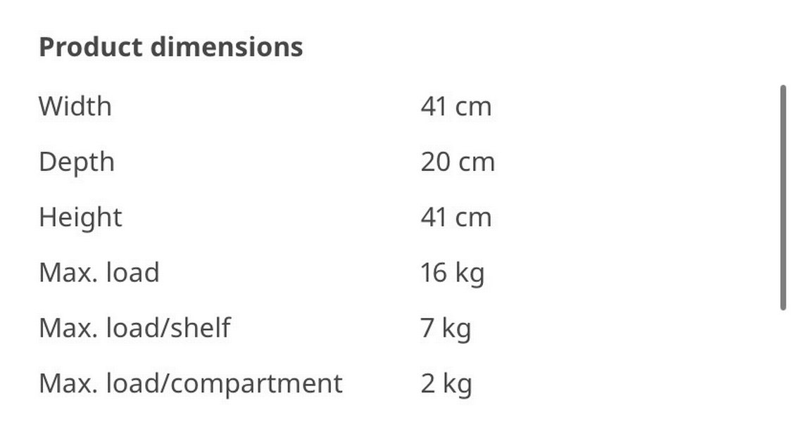 Ikea Svenshult duvar rafı - Görsel 5