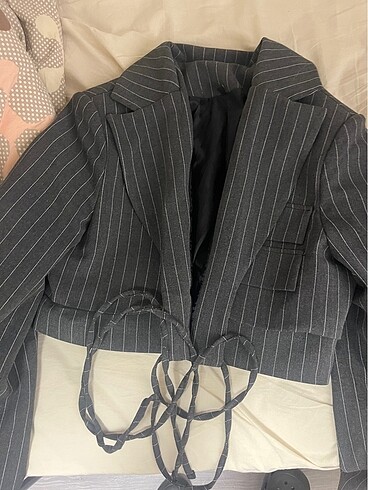 crop blazer ceket