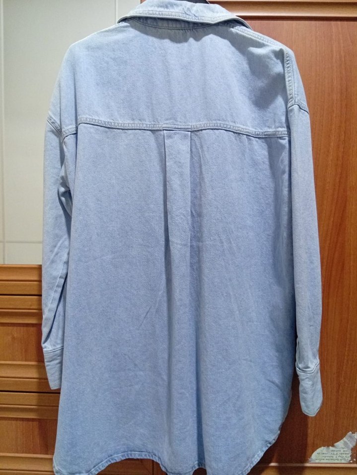 orta uzunlukta kot gömlek - Görsel 2