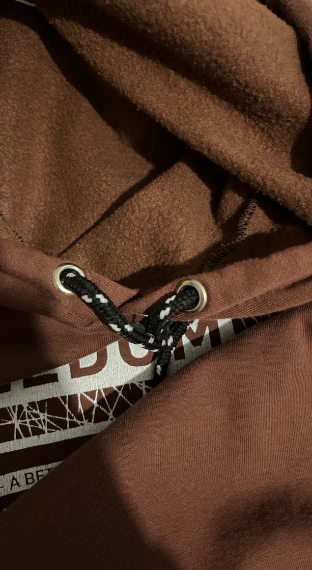 Zincir Detaylı Kahverengi Kadın Sweatshirt - Görsel 5