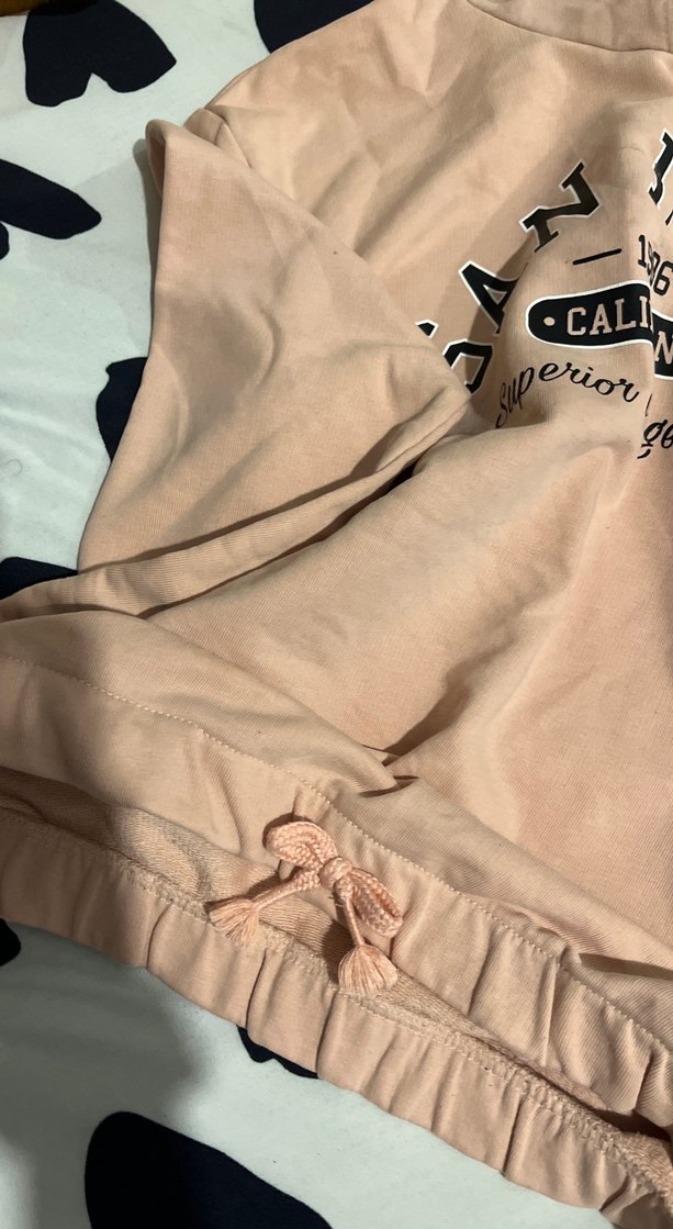 Camel Kapüşonlu Fermuarlı Sweatshirt - Görsel 3