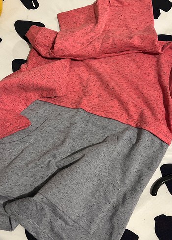 Gri Yüksek Yakalı, Uzun Kollu Hamile Triko - Görsel 4