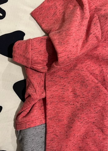 Gri Yüksek Yakalı, Uzun Kollu Hamile Triko - Görsel 2