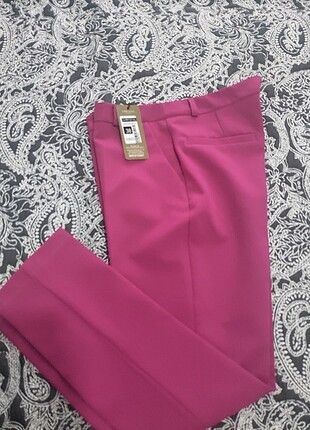 Zara Pembe kumaş pantolon