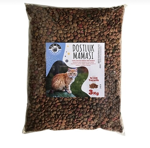 Dostluk Maması Özel Paket Kediler İçin 1,5 KG